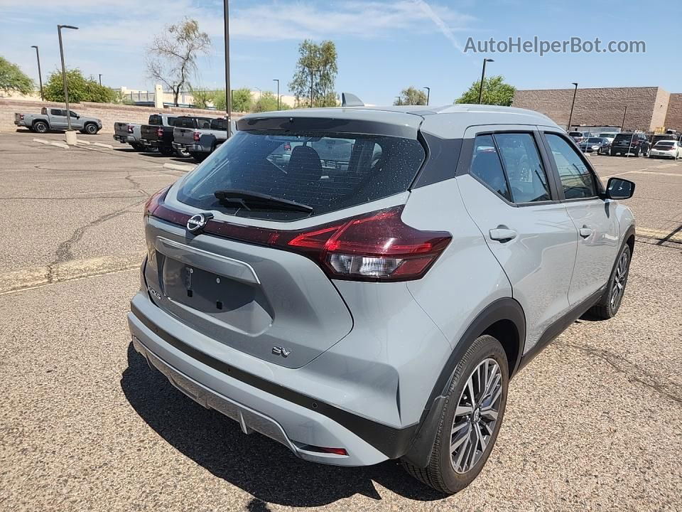 2022 Nissan Kicks Sv Gray vin: 3N1CP5CVXNL499383