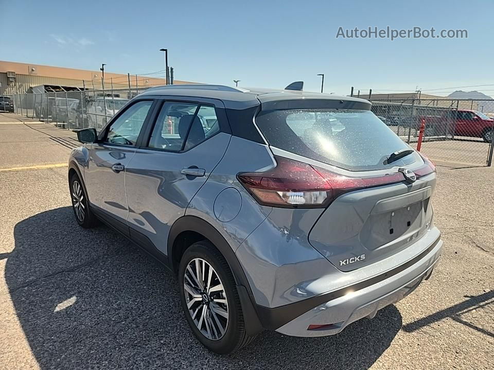 2022 Nissan Kicks Sv Gray vin: 3N1CP5CVXNL499383