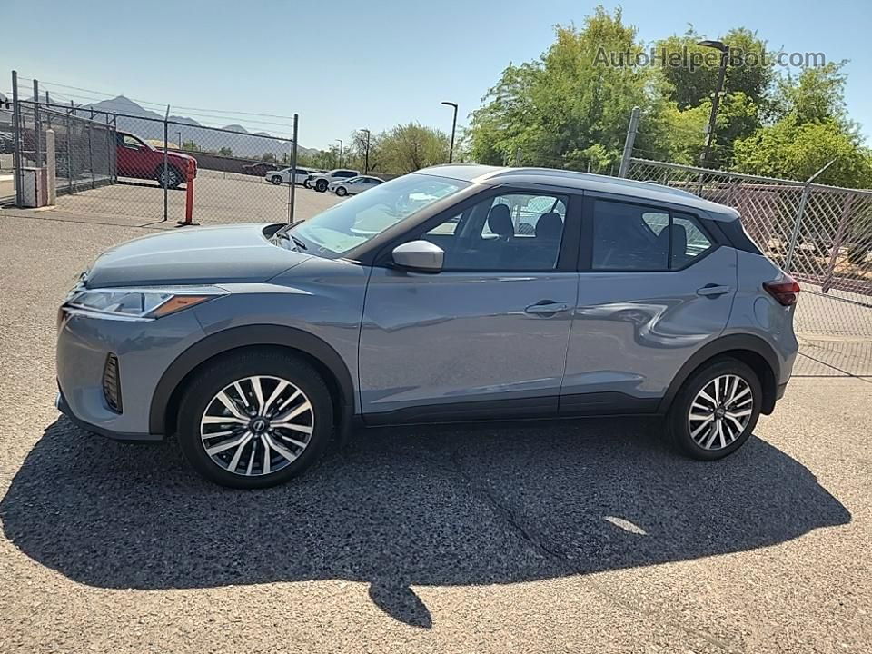 2022 Nissan Kicks Sv Gray vin: 3N1CP5CVXNL499383