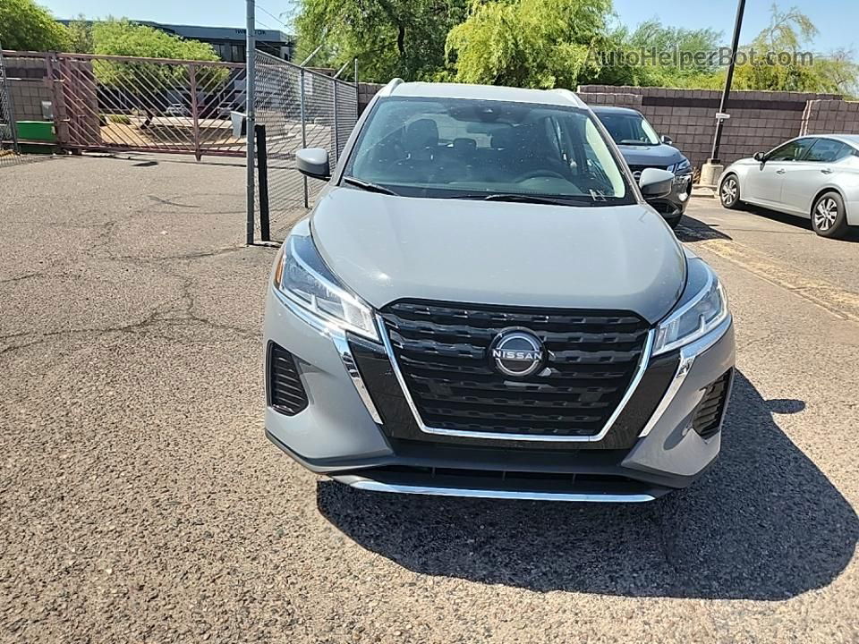 2022 Nissan Kicks Sv Gray vin: 3N1CP5CVXNL499383