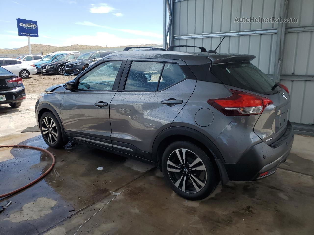 2020 Nissan Kicks Sr Gray vin: 3N1CP5DV0LL525422