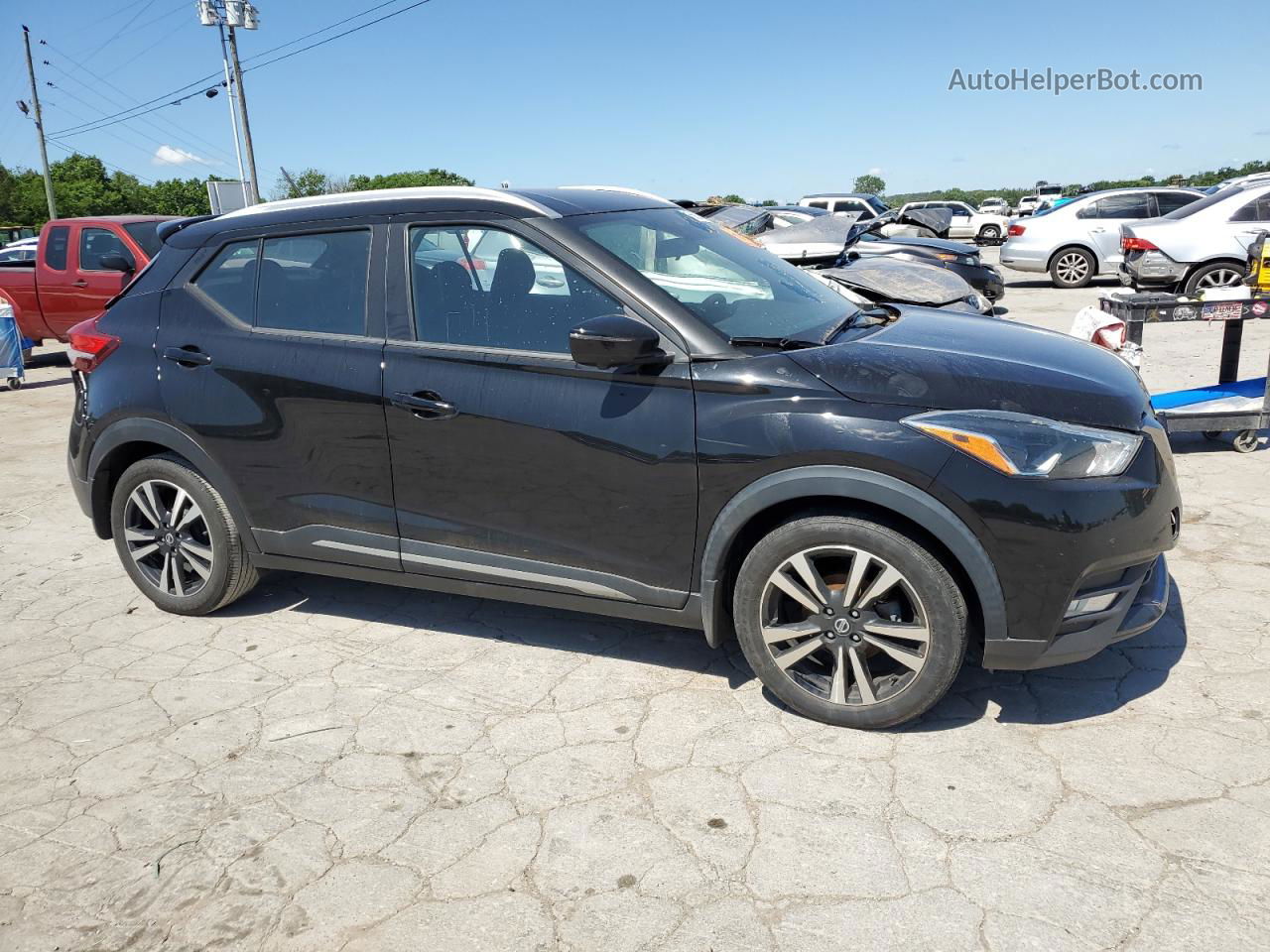 2020 Nissan Kicks Sr Black vin: 3N1CP5DV0LL538753