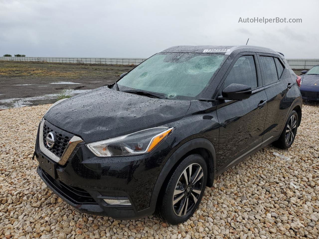 2020 Nissan Kicks Sr Черный vin: 3N1CP5DV0LL544293