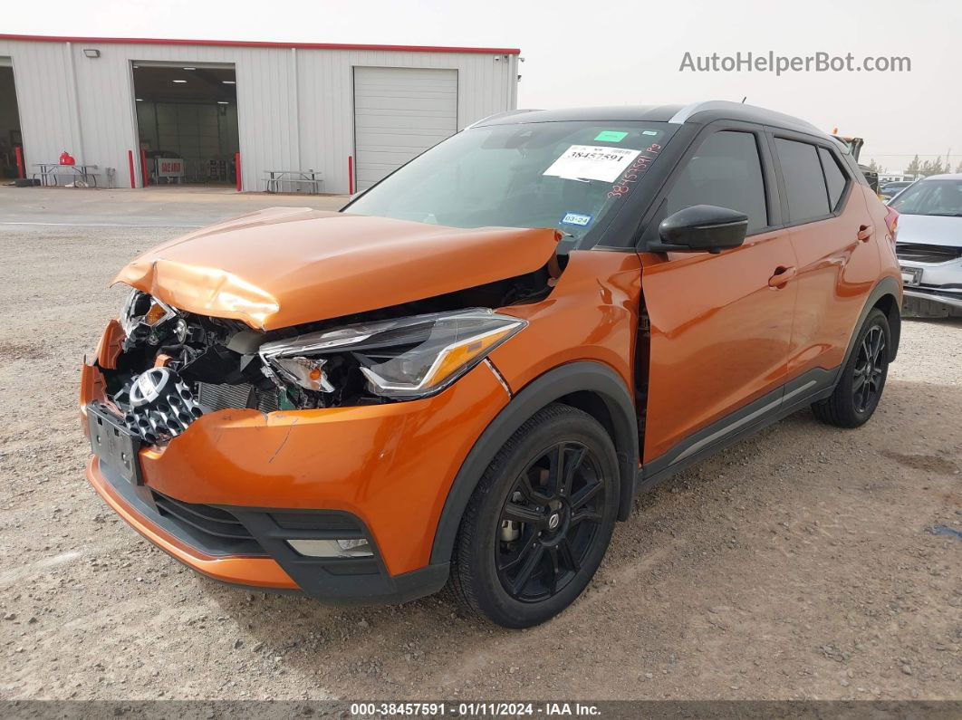 2020 Nissan Kicks Sr Xtronic Cvt Orange vin: 3N1CP5DV0LL546321