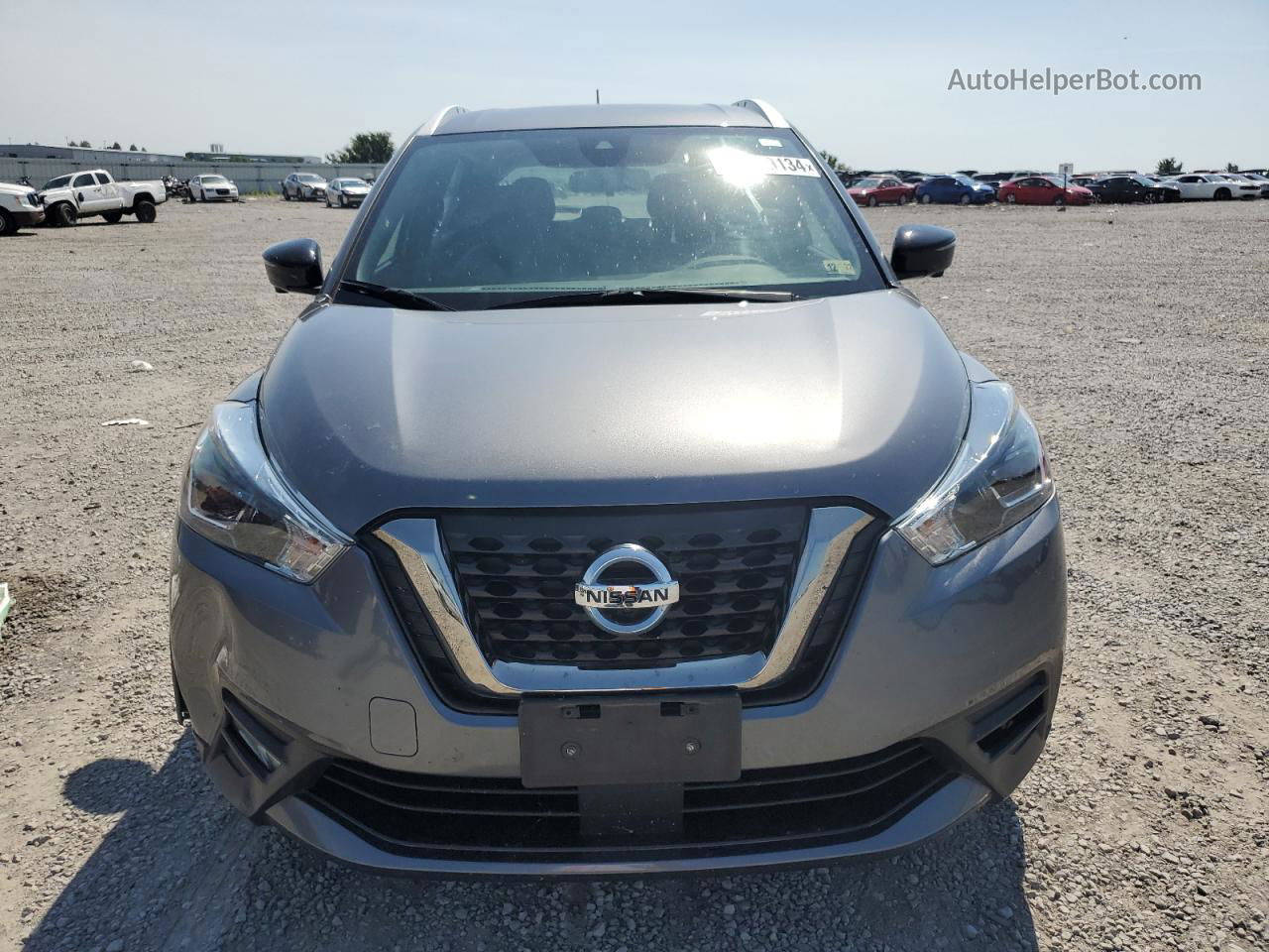 2020 Nissan Kicks Sr Gray vin: 3N1CP5DV0LL557738