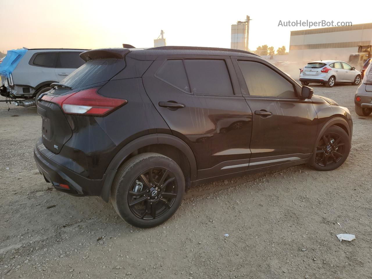 2022 Nissan Kicks Sr Black vin: 3N1CP5DV0NL513662