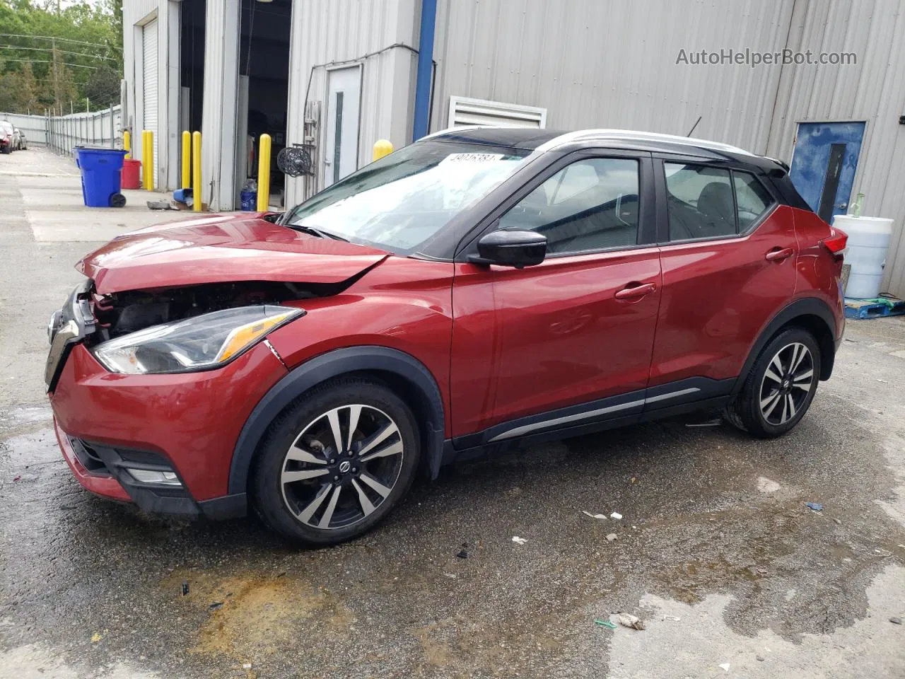 2020 Nissan Kicks Sr Red vin: 3N1CP5DV1LL512646