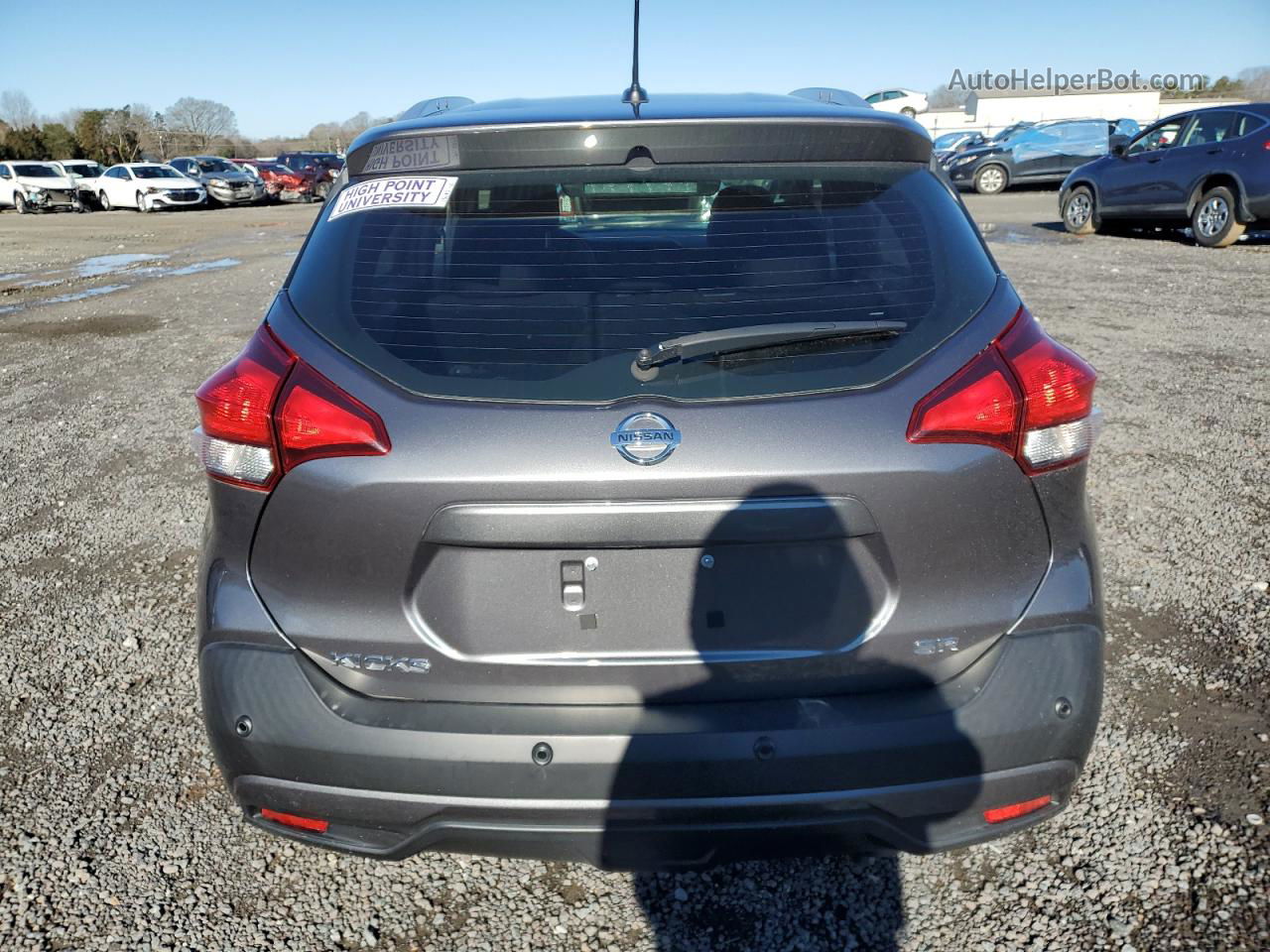 2020 Nissan Kicks Sr Gray vin: 3N1CP5DV1LL531844