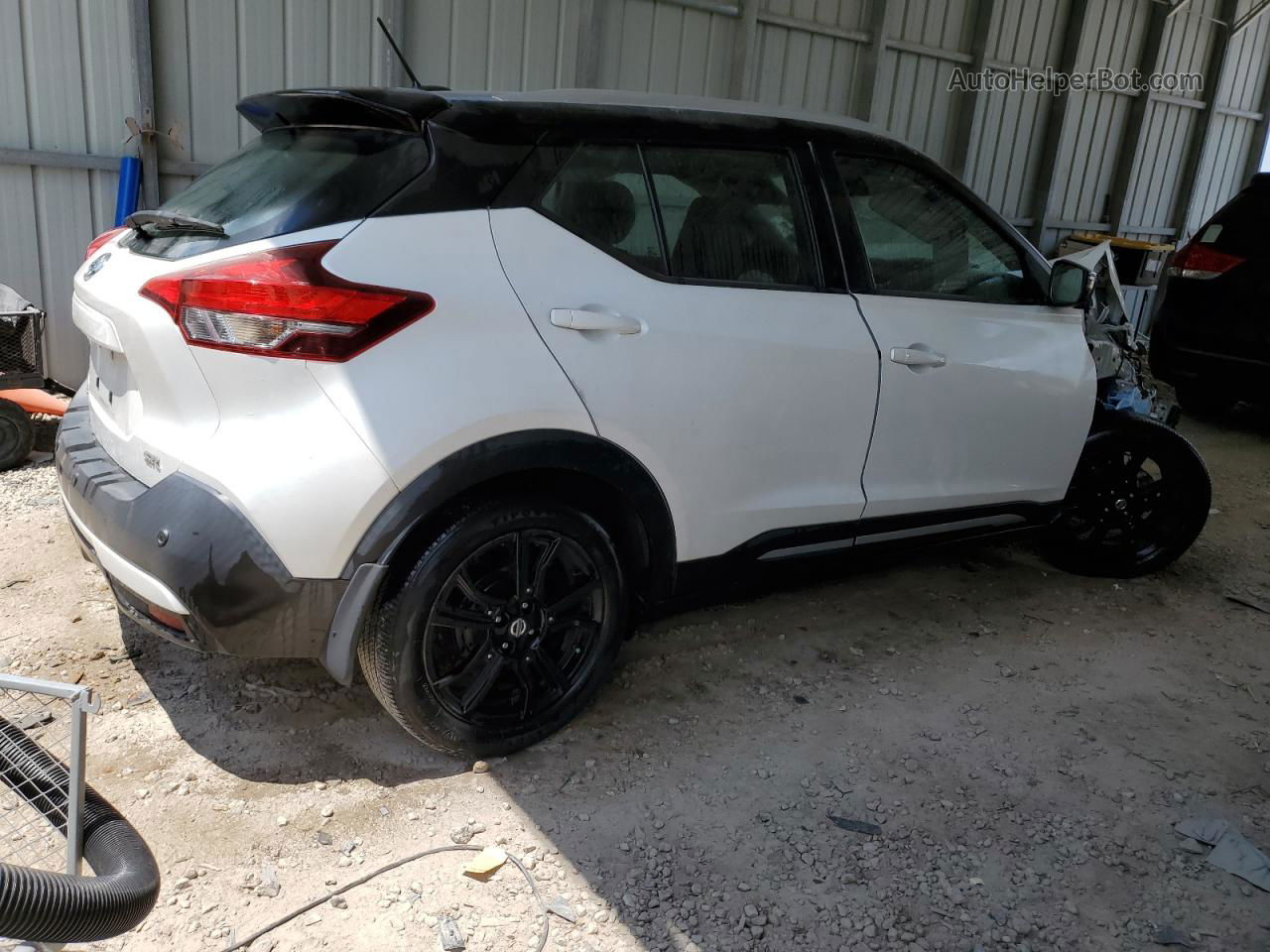 2020 Nissan Kicks Sr White vin: 3N1CP5DV1LL539829