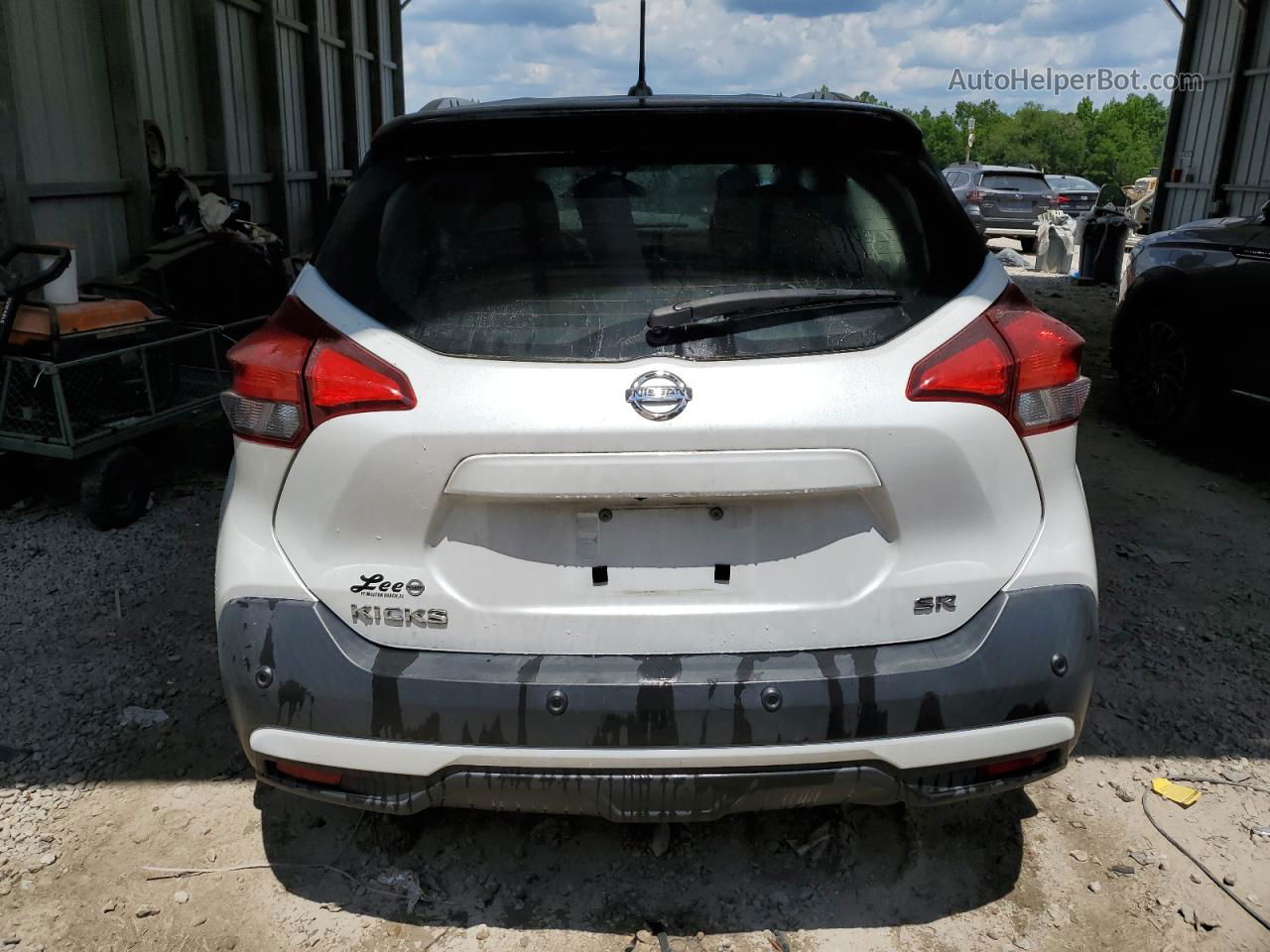 2020 Nissan Kicks Sr White vin: 3N1CP5DV1LL539829