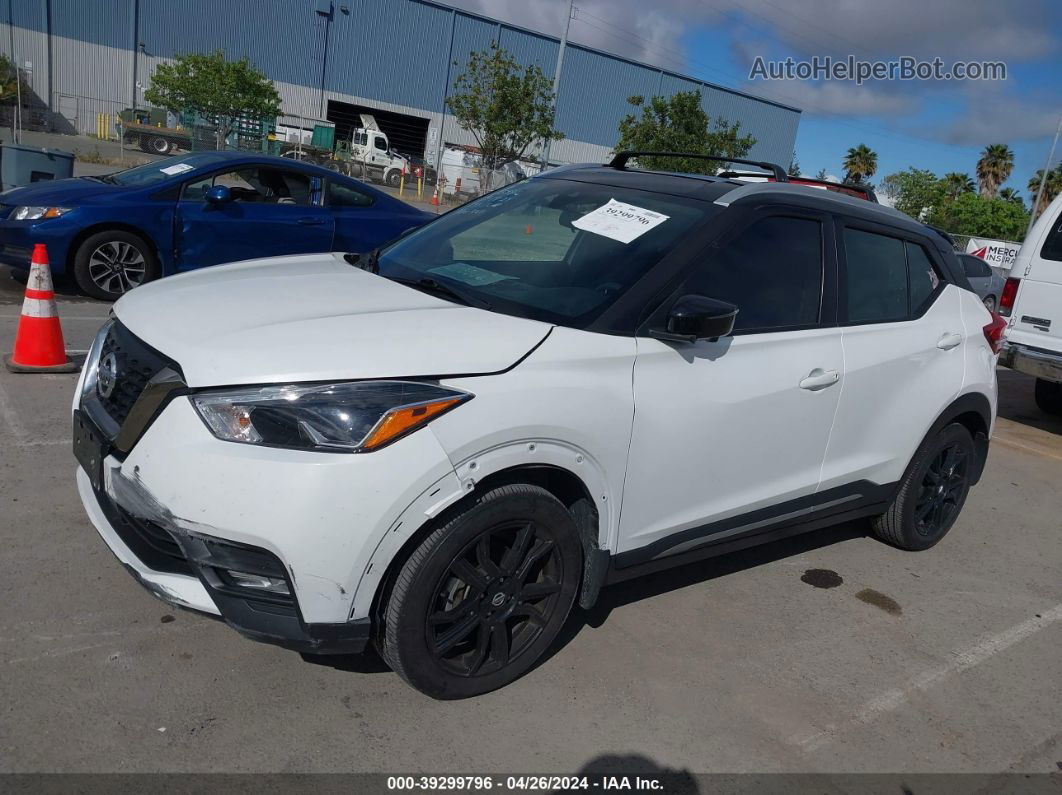 2020 Nissan Kicks Sr Xtronic Cvt White vin: 3N1CP5DV1LL545226