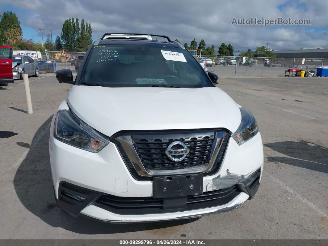 2020 Nissan Kicks Sr Xtronic Cvt White vin: 3N1CP5DV1LL545226