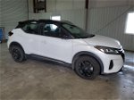 2022 Nissan Kicks Sr White vin: 3N1CP5DV1NL499450