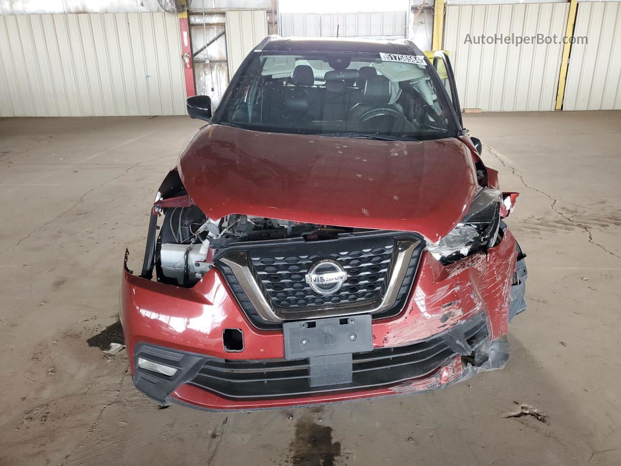 2020 Nissan Kicks Sr Красный vin: 3N1CP5DV2LL505379