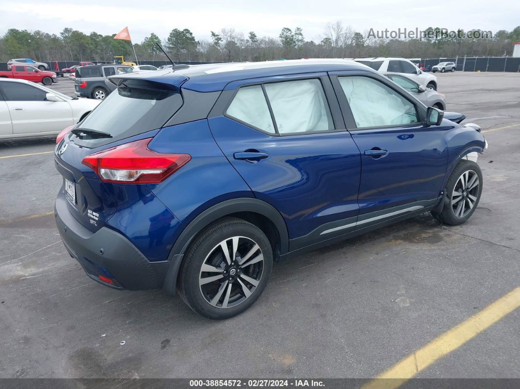 2020 Nissan Kicks Sr Xtronic Cvt Blue vin: 3N1CP5DV2LL506659