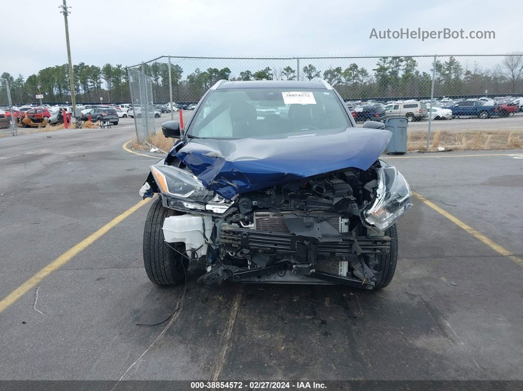 2020 Nissan Kicks Sr Xtronic Cvt Blue vin: 3N1CP5DV2LL506659