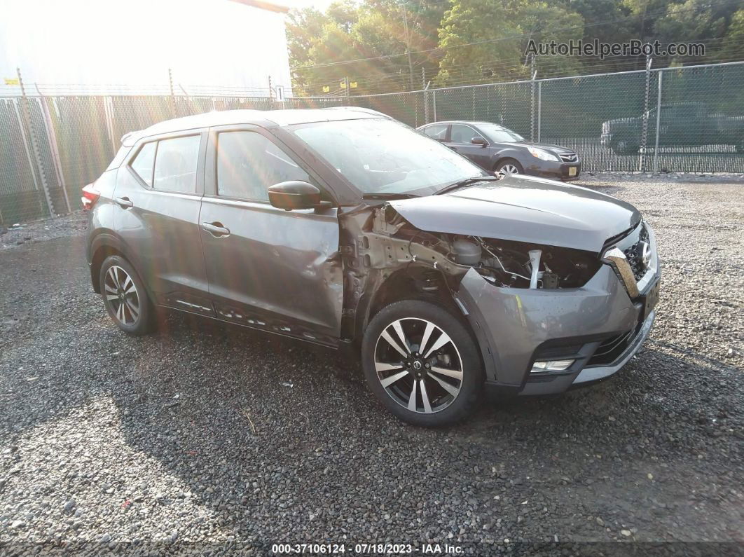 2020 Nissan Kicks Sr Серый vin: 3N1CP5DV2LL560642