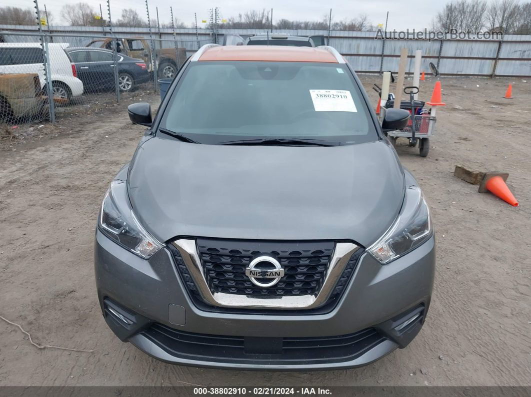 2020 Nissan Kicks Sr Xtronic Cvt Gray vin: 3N1CP5DV2LL564349