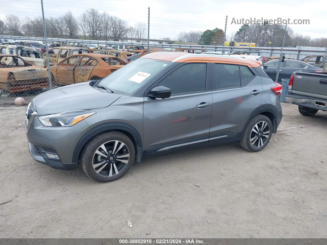 2020 Nissan Kicks Sr Xtronic Cvt Gray vin: 3N1CP5DV2LL564349