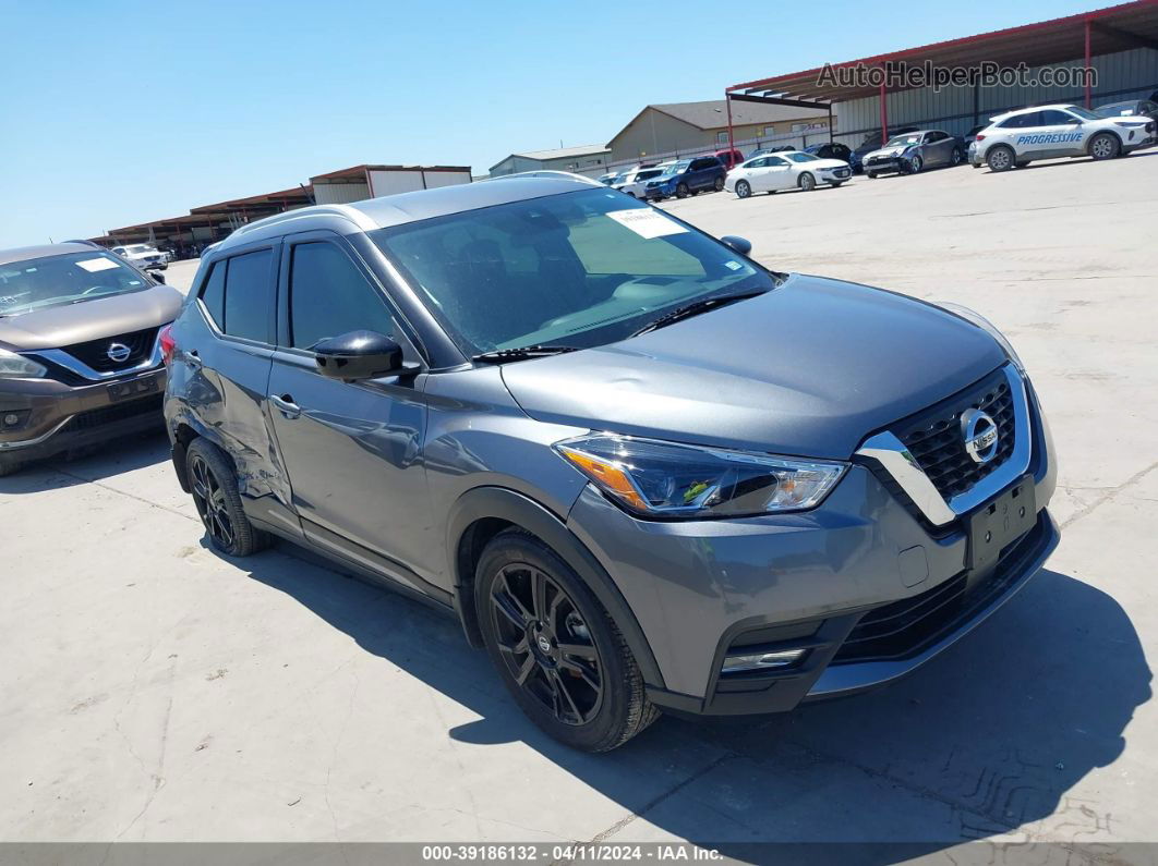 2020 Nissan Kicks Sr Xtronic Cvt Silver vin: 3N1CP5DV2LL566196