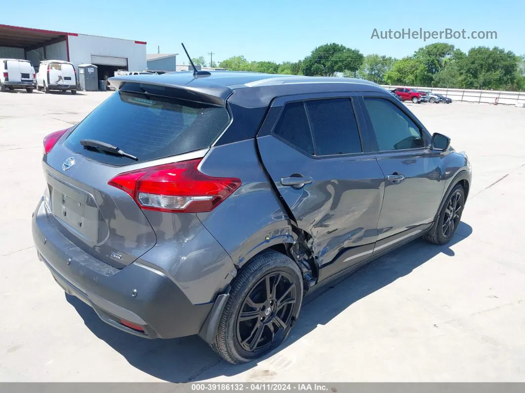 2020 Nissan Kicks Sr Xtronic Cvt Silver vin: 3N1CP5DV2LL566196