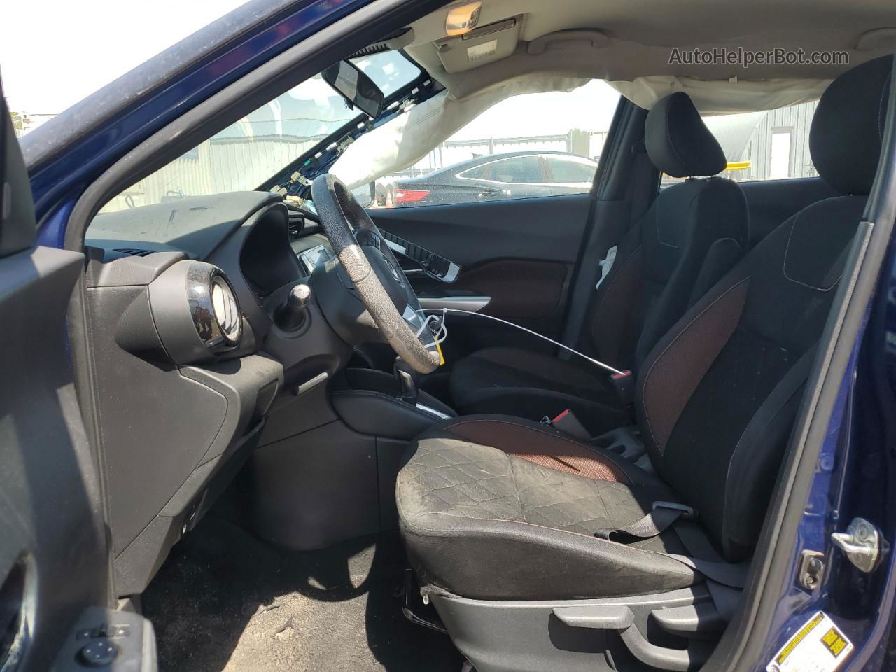 2020 Nissan Kicks Sr Синий vin: 3N1CP5DV3LL487765