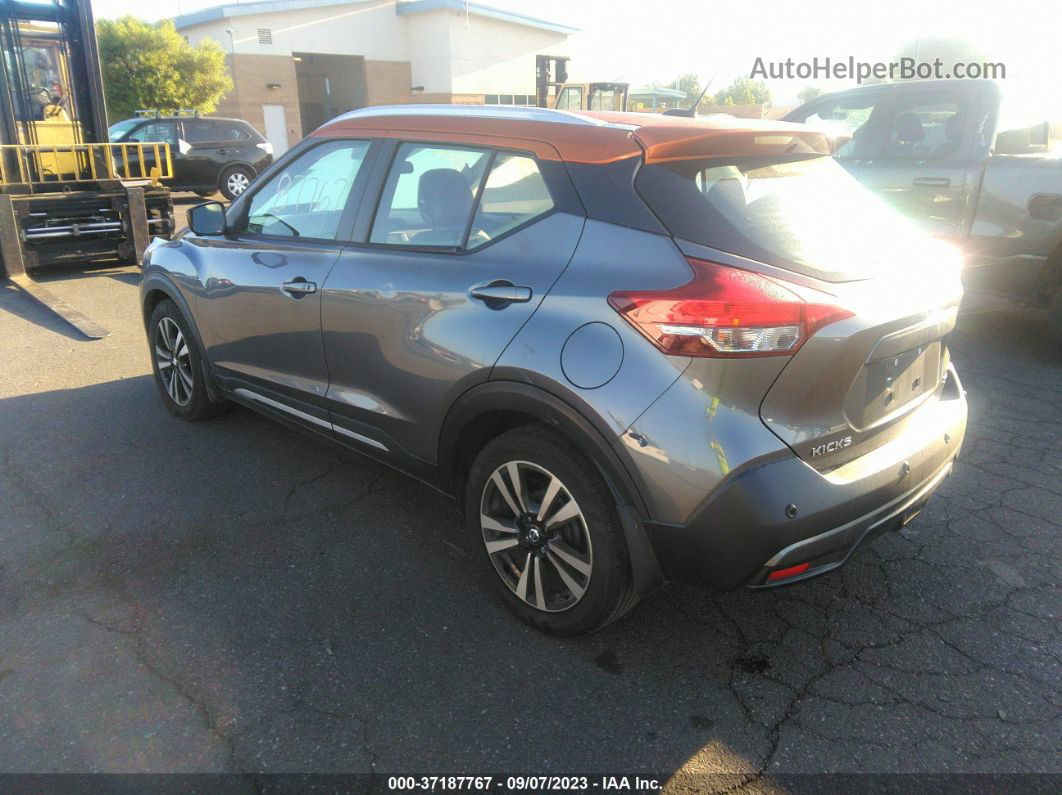 2020 Nissan Kicks Sr Gray vin: 3N1CP5DV3LL498491