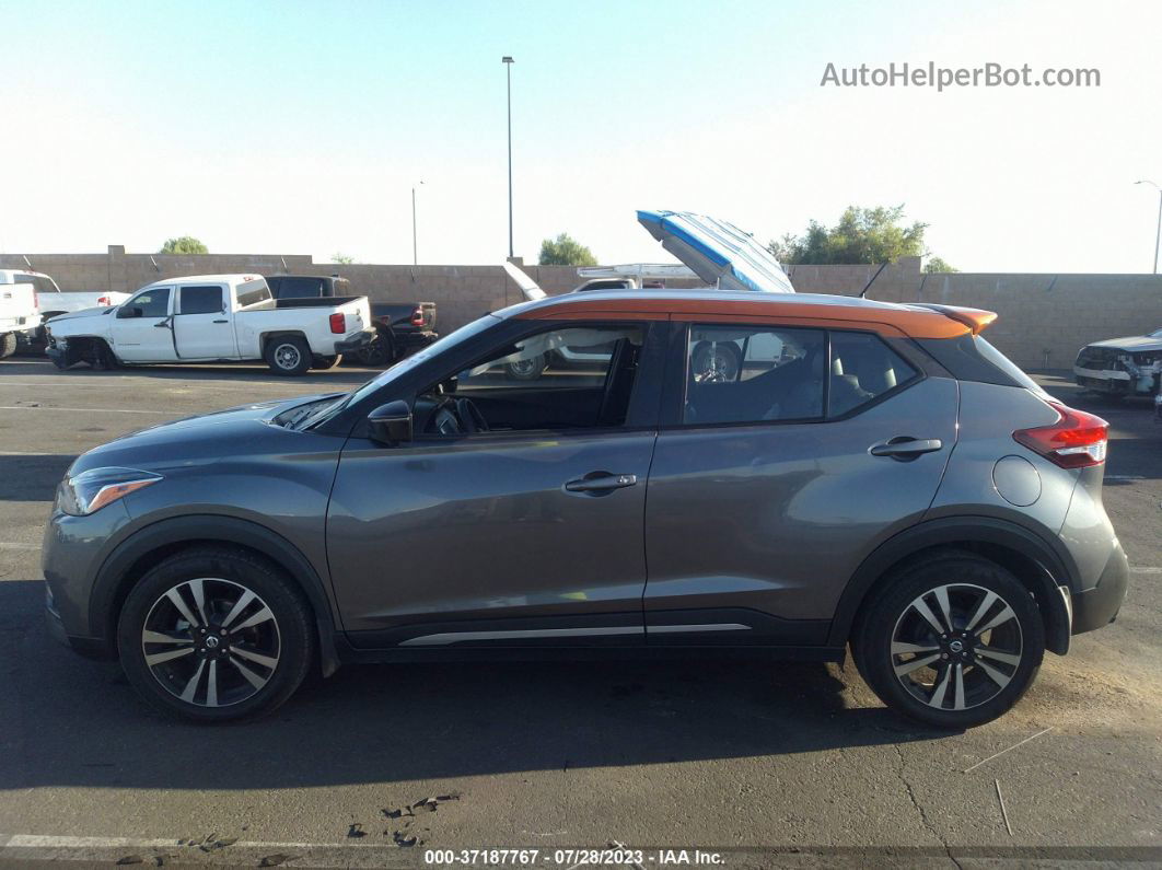 2020 Nissan Kicks Sr Gray vin: 3N1CP5DV3LL498491