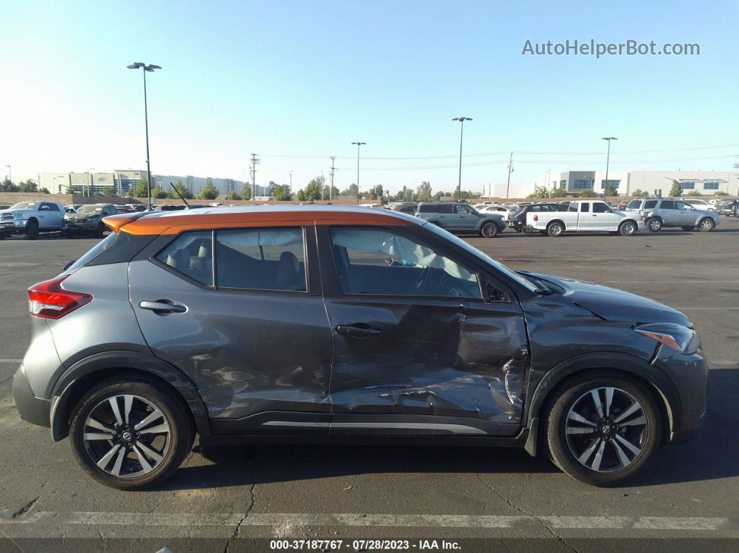 2020 Nissan Kicks Sr Gray vin: 3N1CP5DV3LL498491