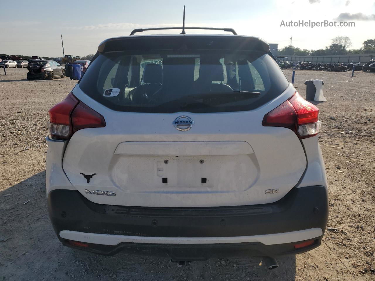 2020 Nissan Kicks Sr White vin: 3N1CP5DV3LL501230