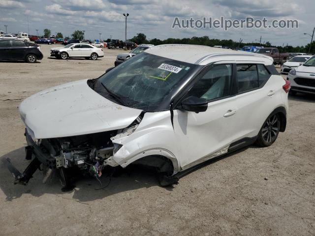 2020 Nissan Kicks Sr White vin: 3N1CP5DV3LL539959