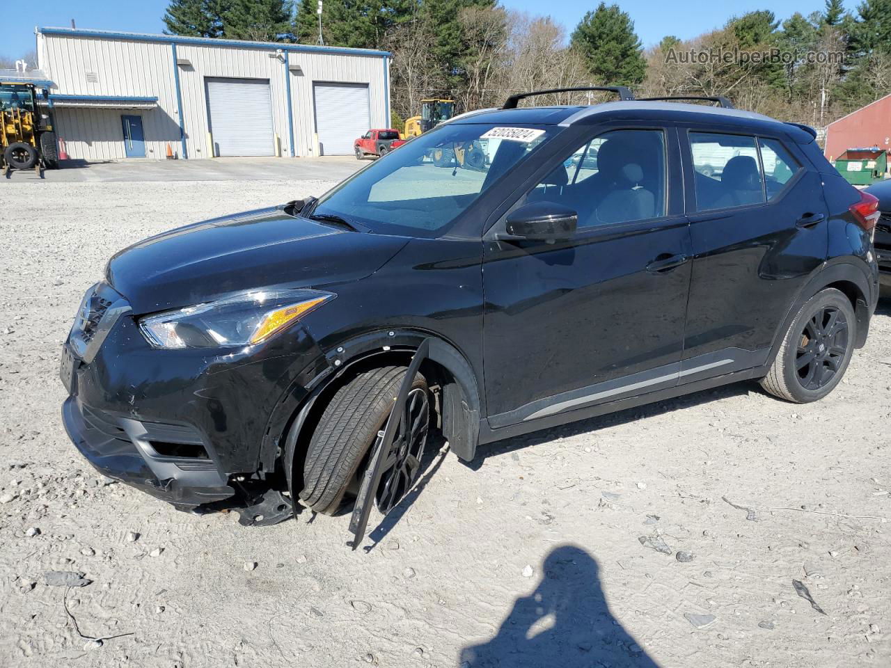 2020 Nissan Kicks Sr Black vin: 3N1CP5DV3LL566174