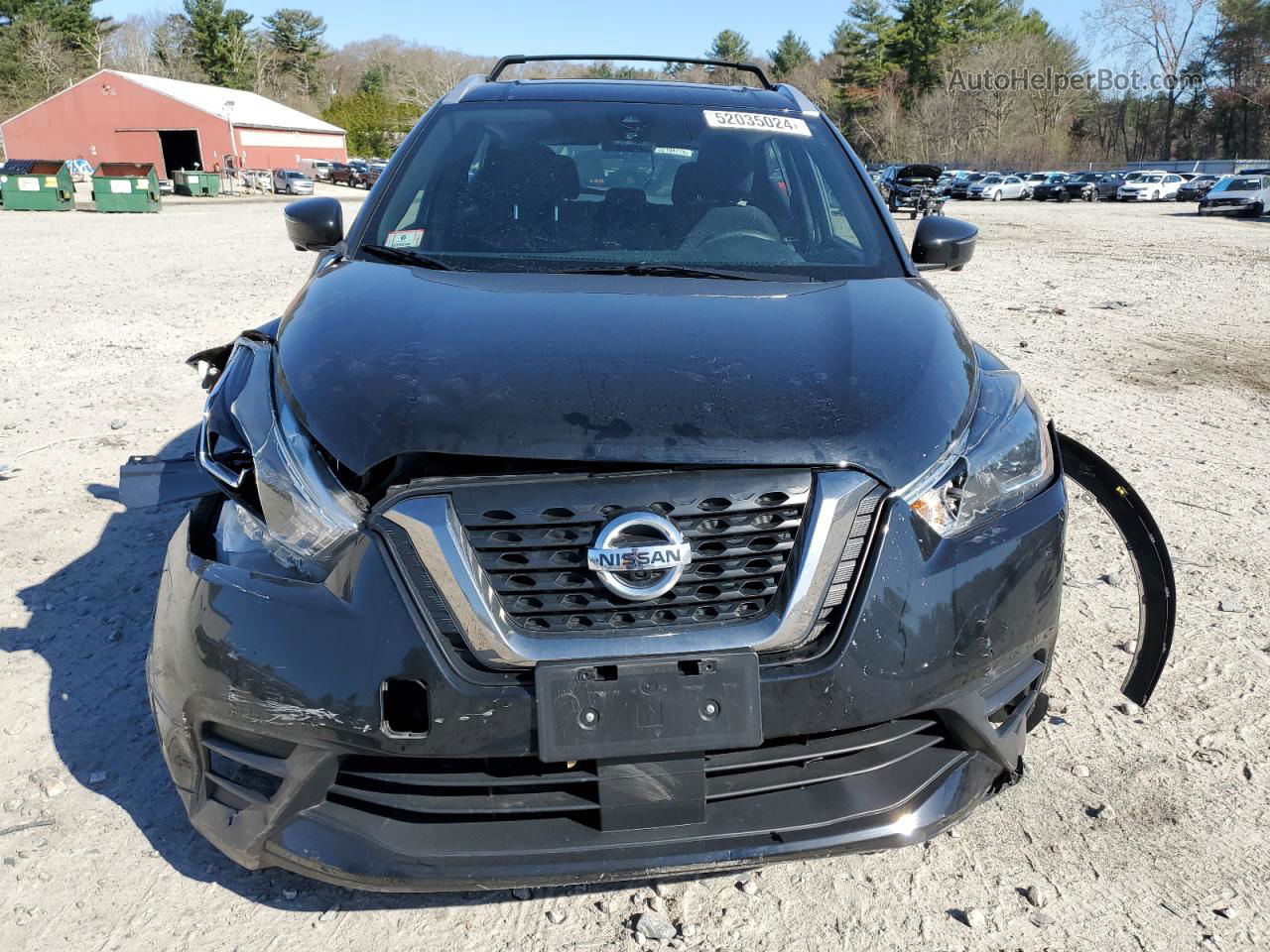 2020 Nissan Kicks Sr Black vin: 3N1CP5DV3LL566174