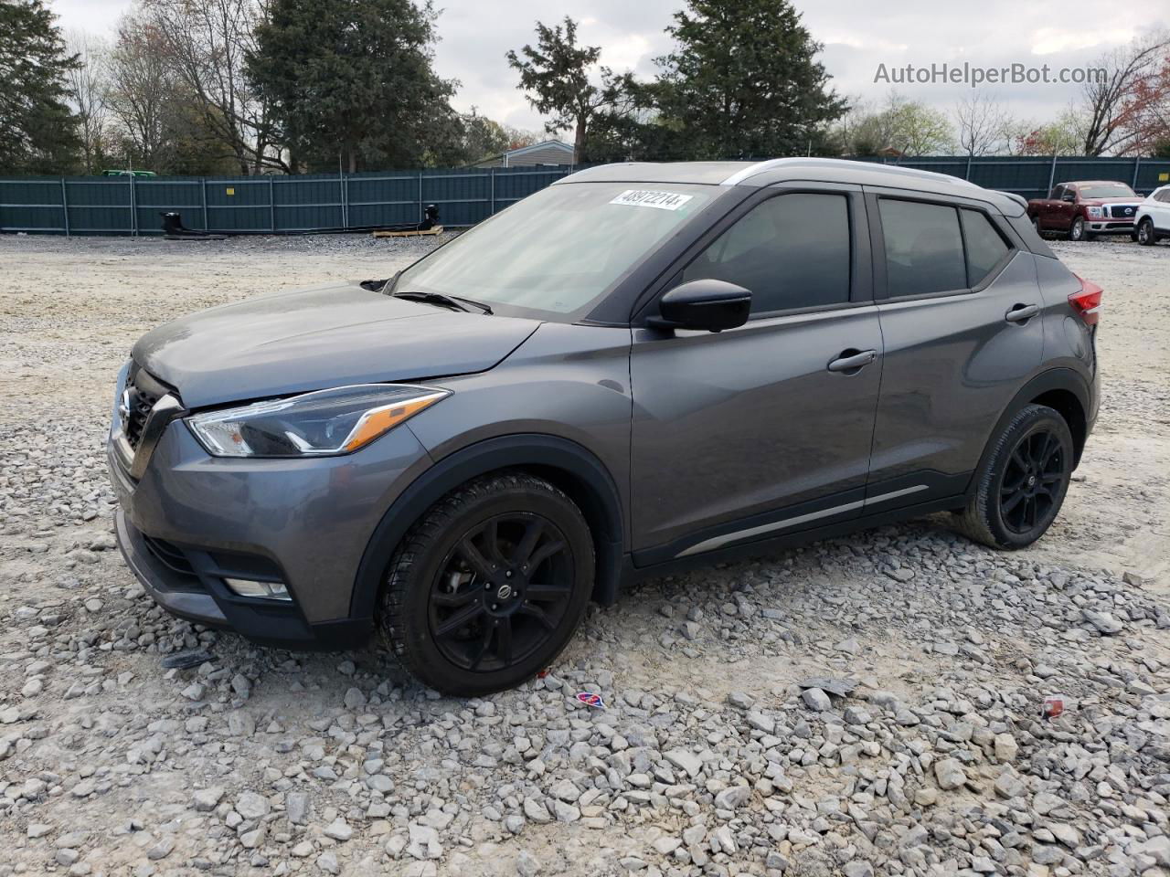 2020 Nissan Kicks Sr Угольный vin: 3N1CP5DV3LL566546