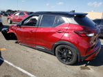 2022 Nissan Kicks Sr Burgundy vin: 3N1CP5DV3NL478132