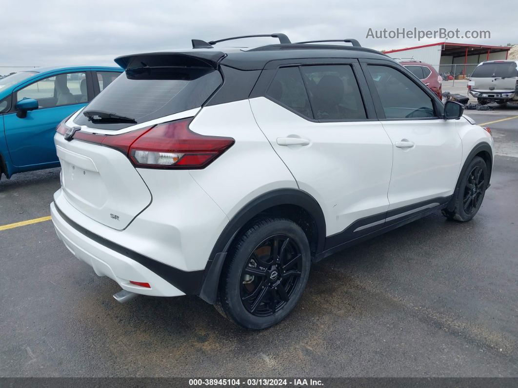 2022 Nissan Kicks Sr Xtronic Cvt White vin: 3N1CP5DV3NL503465