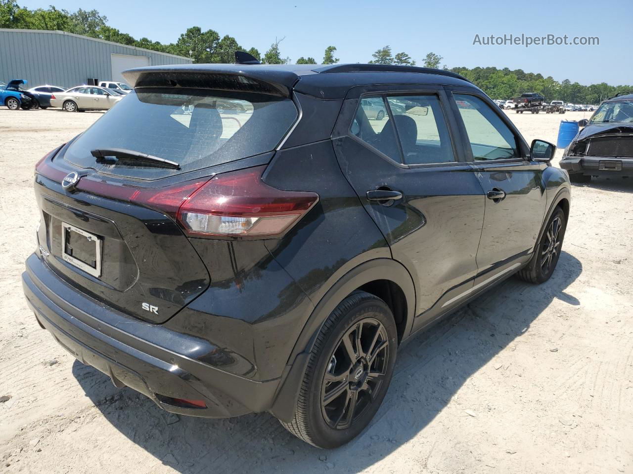 2022 Nissan Kicks Sr Black vin: 3N1CP5DV3NL522324