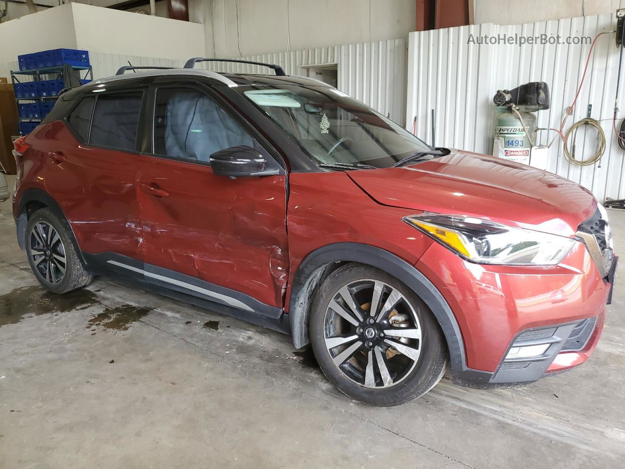 2020 Nissan Kicks Sr Red vin: 3N1CP5DV4LL493574