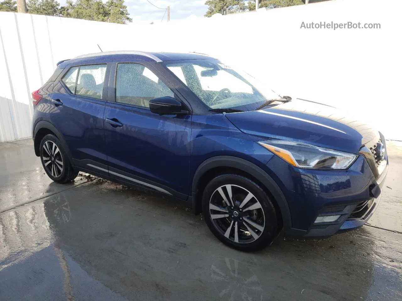 2020 Nissan Kicks Sr Blue vin: 3N1CP5DV4LL496426