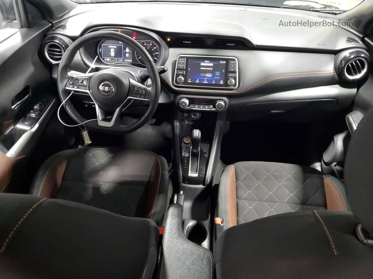 2020 Nissan Kicks Sr Серебряный vin: 3N1CP5DV4LL561260