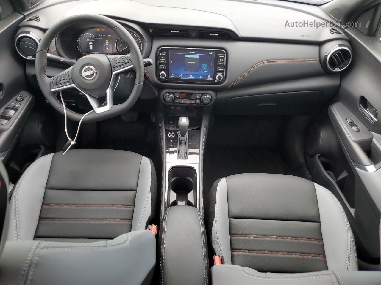 2022 Nissan Kicks Sr Белый vin: 3N1CP5DV4NL500932