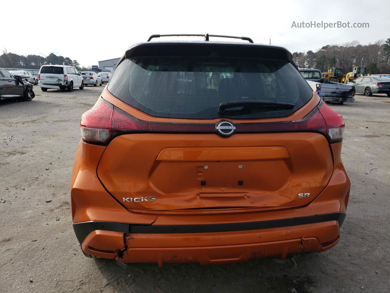 2022 Nissan Kicks Sr Orange vin: 3N1CP5DV4NL515589