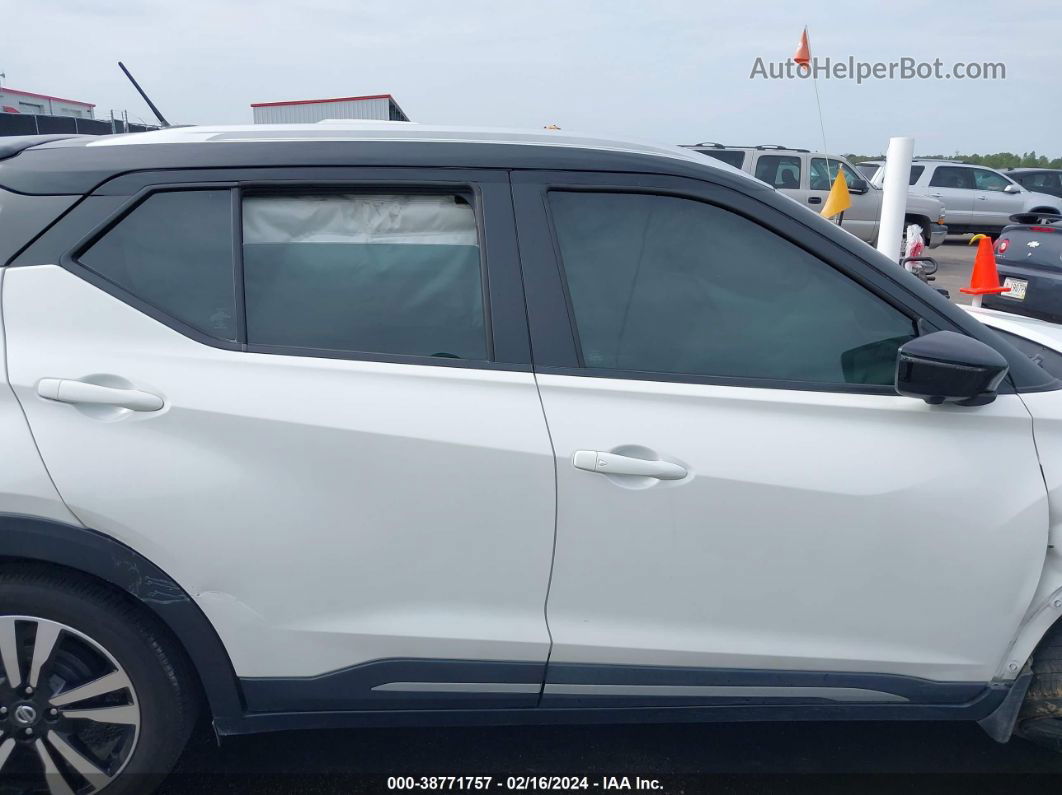 2020 Nissan Kicks Sr Xtronic Cvt White vin: 3N1CP5DV5LL477495