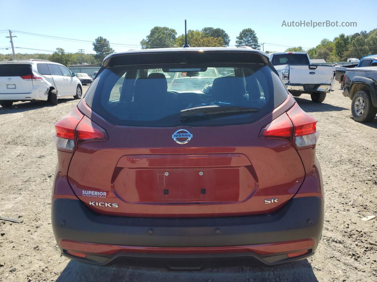 2020 Nissan Kicks Sr Red vin: 3N1CP5DV5LL520250