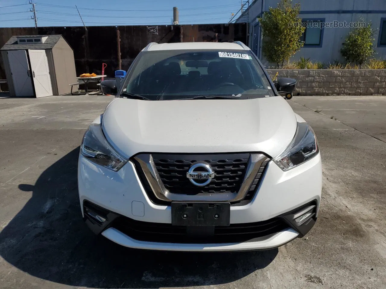 2020 Nissan Kicks Sr White vin: 3N1CP5DV5LL533709