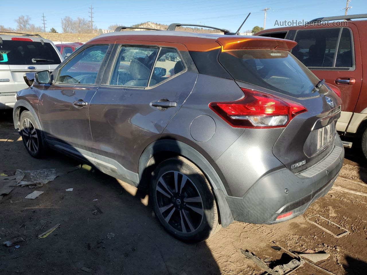 2020 Nissan Kicks Sr Two Tone vin: 3N1CP5DV5LL554348