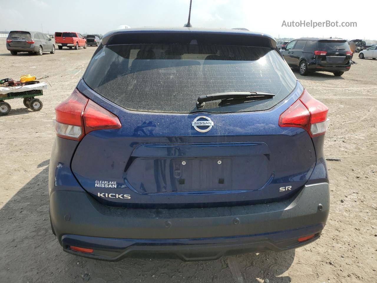 2020 Nissan Kicks Sr Blue vin: 3N1CP5DV5LL572753