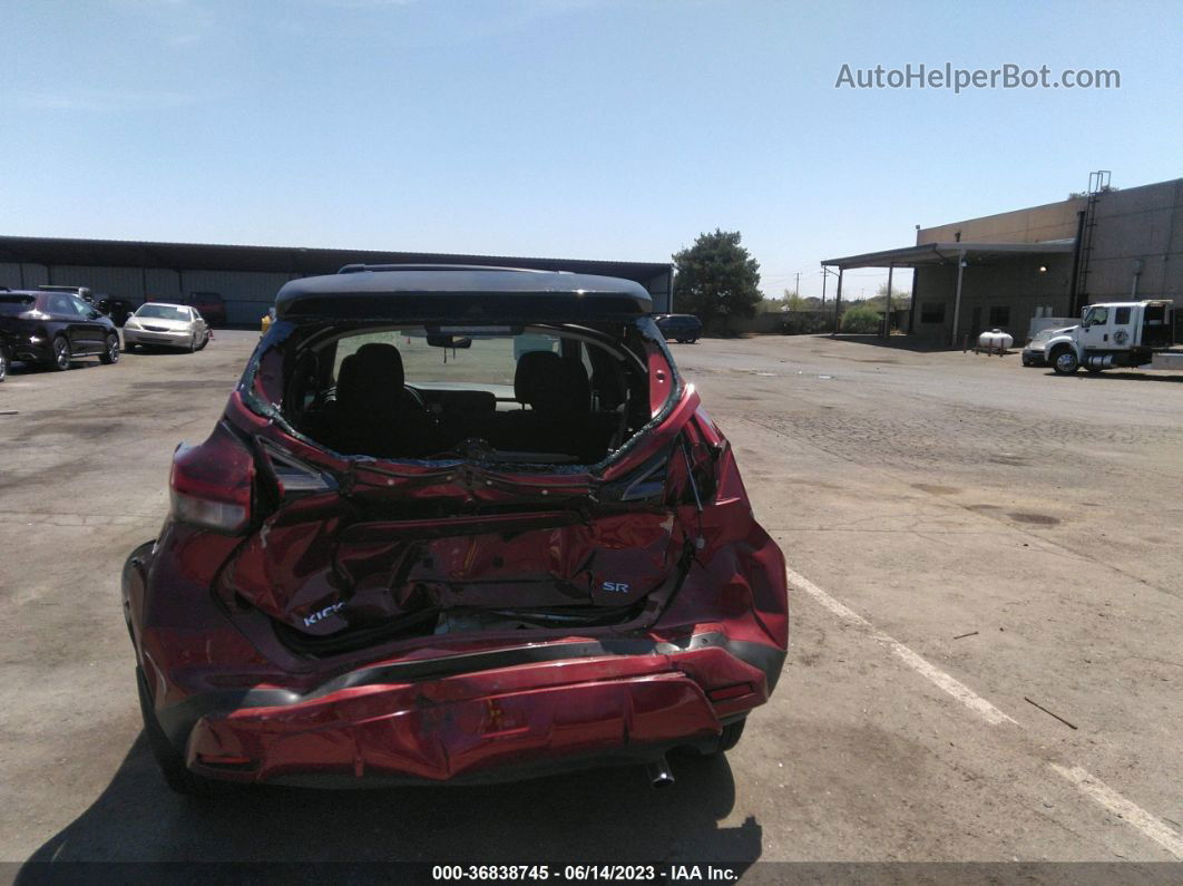 2022 Nissan Kicks Sr Красный vin: 3N1CP5DV5NL485244