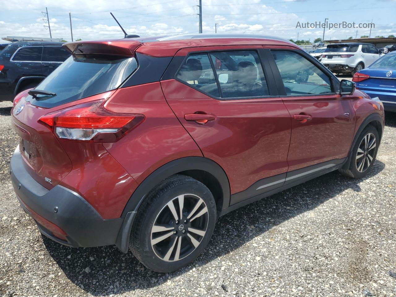 2020 Nissan Kicks Sr Red vin: 3N1CP5DV6LL503571