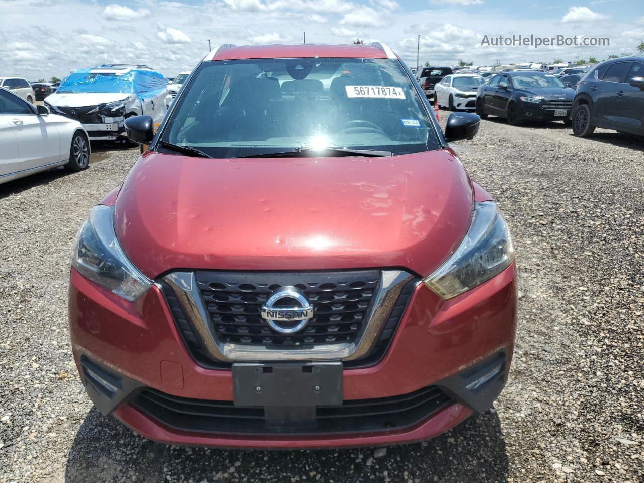 2020 Nissan Kicks Sr Red vin: 3N1CP5DV6LL503571